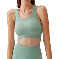 Born Living Yoga Sujetador Yoga Top Nilay vista frontal