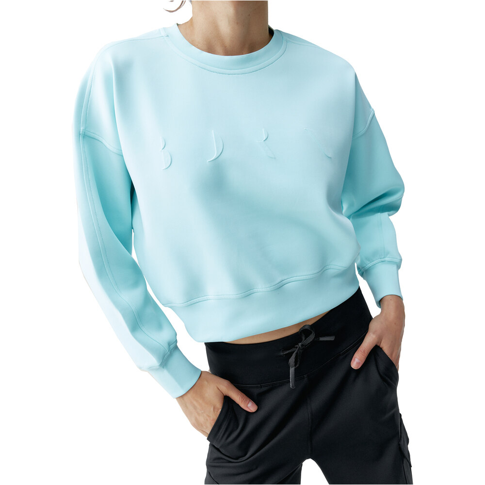 Born Living Yoga top aerobic niño Sweatshirts Flora vista detalle