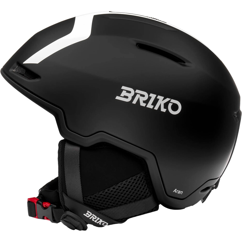 Briko casco esquí ARAN MATT BLACK MATT BLACK 01