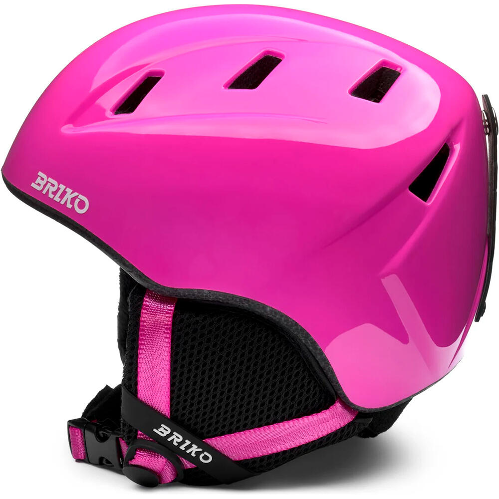 Briko casco esquí infantil MAKALU A0A-SHINY ORCHI 02