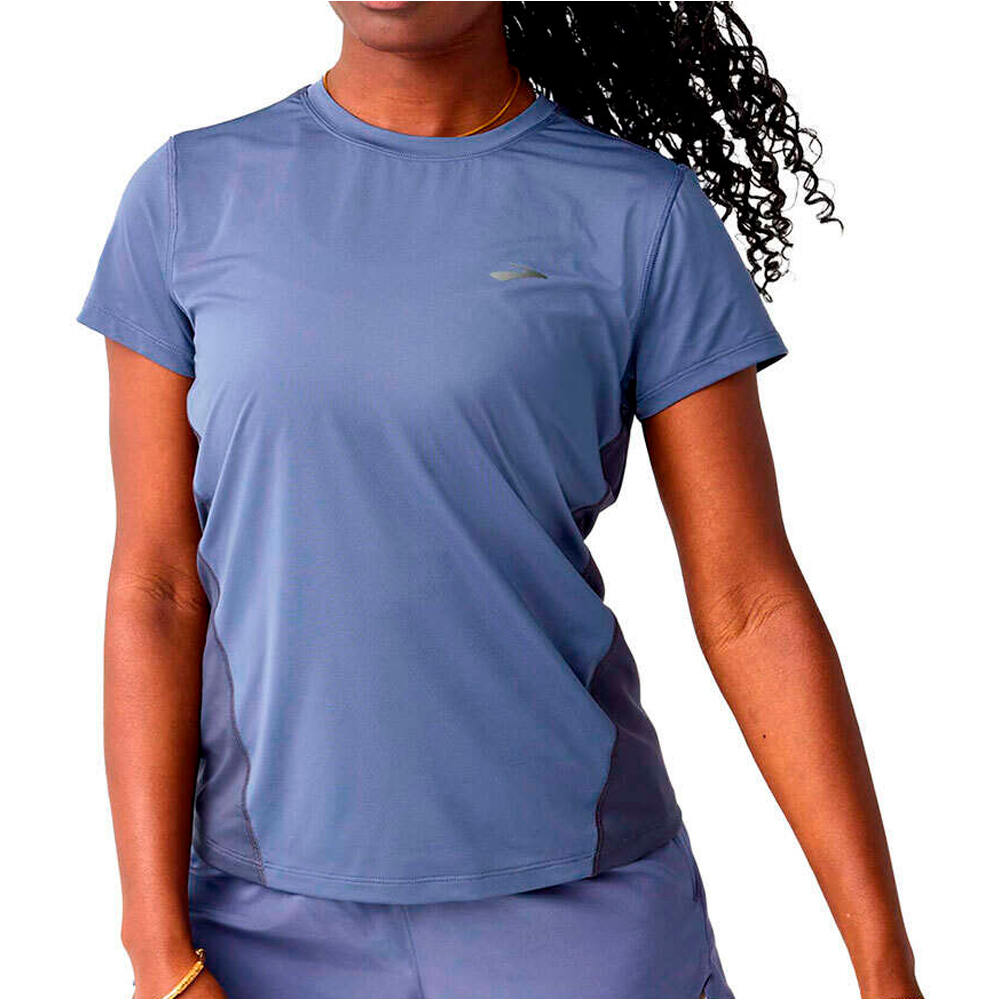 Brooks camiseta entrenamiento manga corta mujer Sprint Free Short Sleeve 3.0 vista frontal