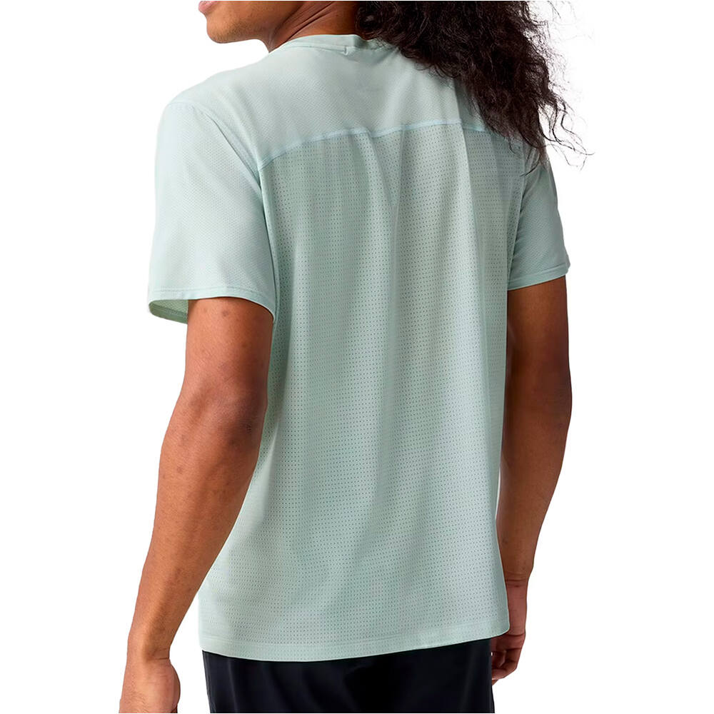 Brooks camiseta técnica manga corta hombre Atmosphere Short Sleeve 3.0 vista trasera