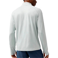 Brooks camiseta técnica manga corta hombre Dash 1/4 Zip 3.0 vista trasera
