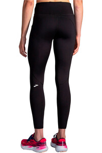 Brooks malla larga running mujer Spark Tight vista trasera