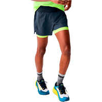 Brooks pantaloneta técnica hombre High Point 5 2-in-1 Short 2.0 vista frontal