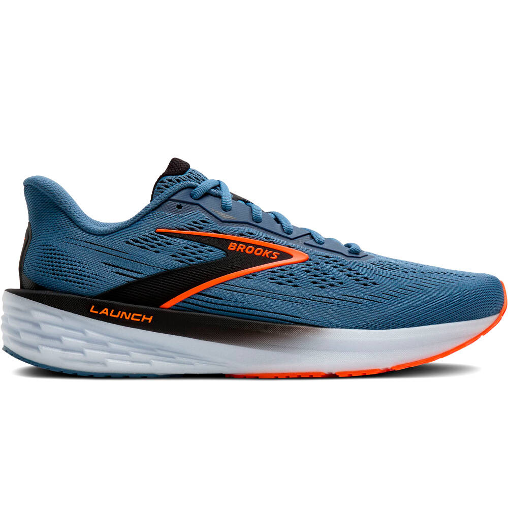 Brooks zapatilla running hombre Launch 12 lateral exterior