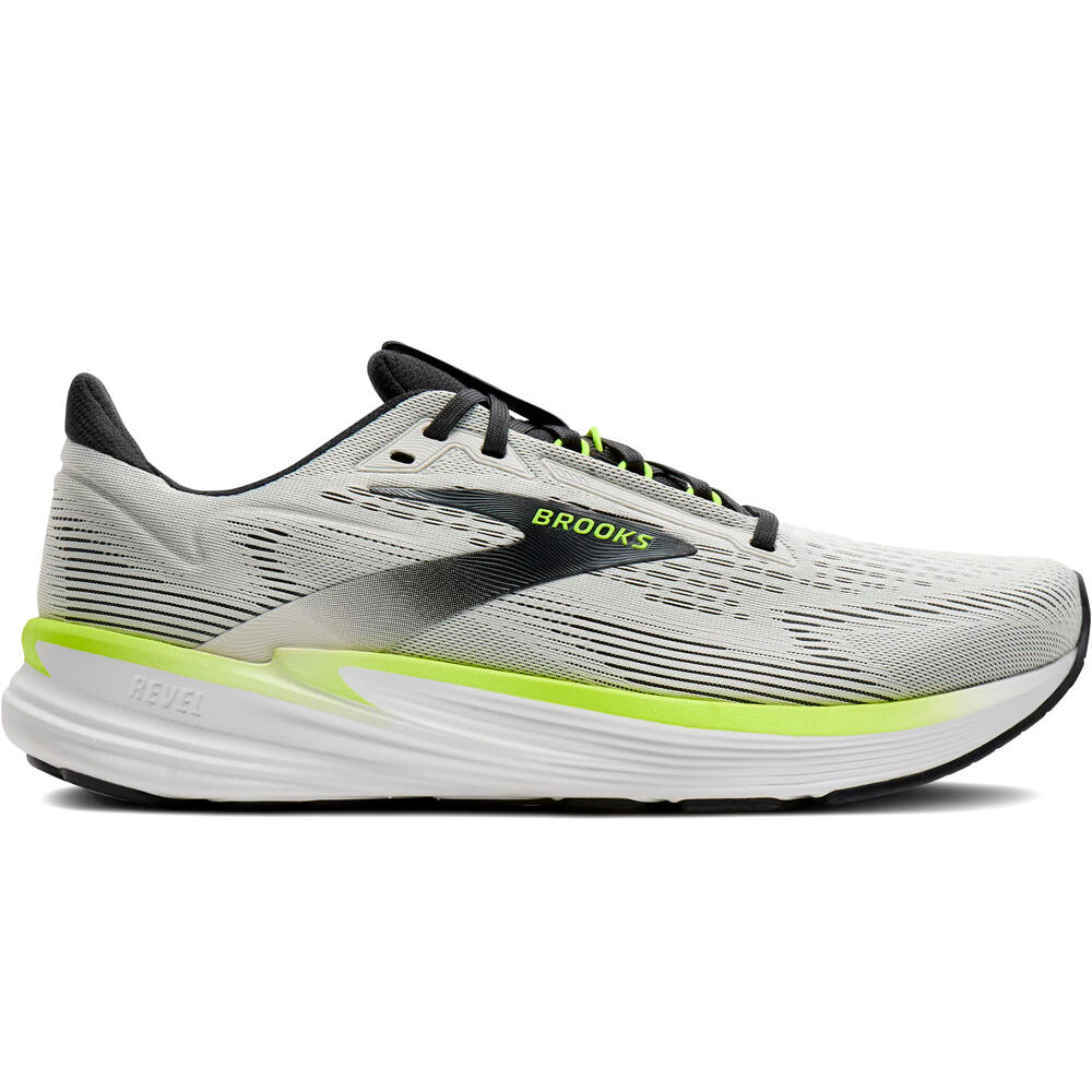 Brooks zapatilla running hombre Revel 8 lateral exterior