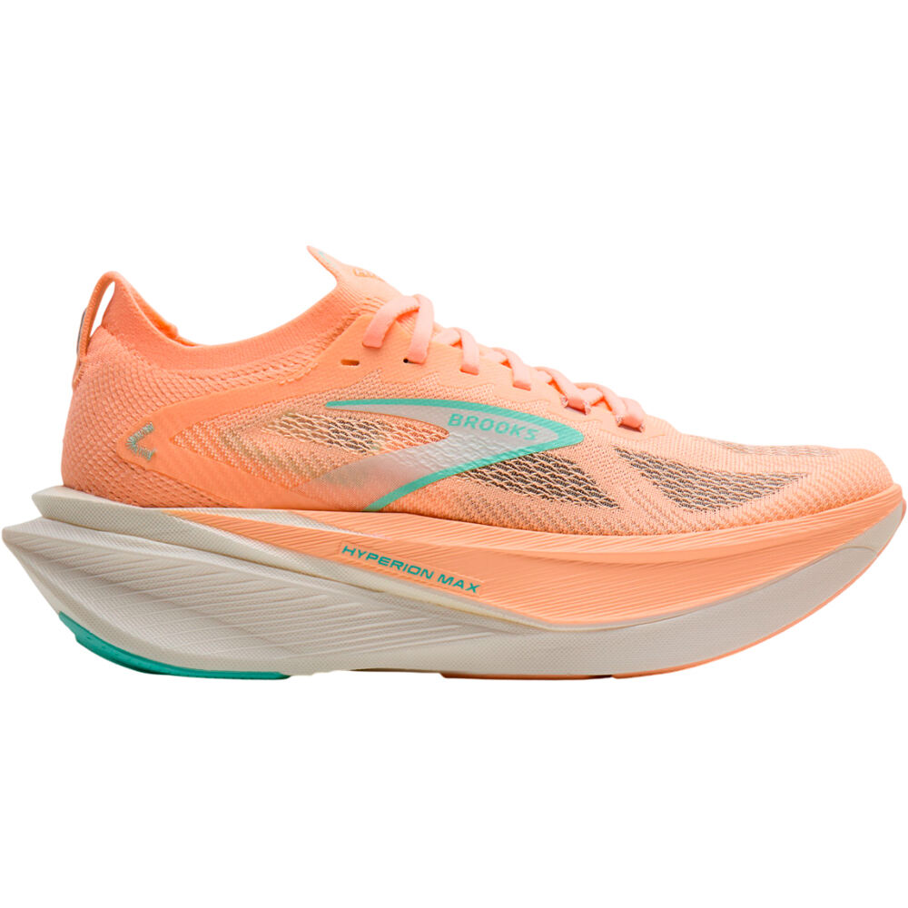 Brooks zapatilla running mujer Hyperion Max 3 lateral exterior