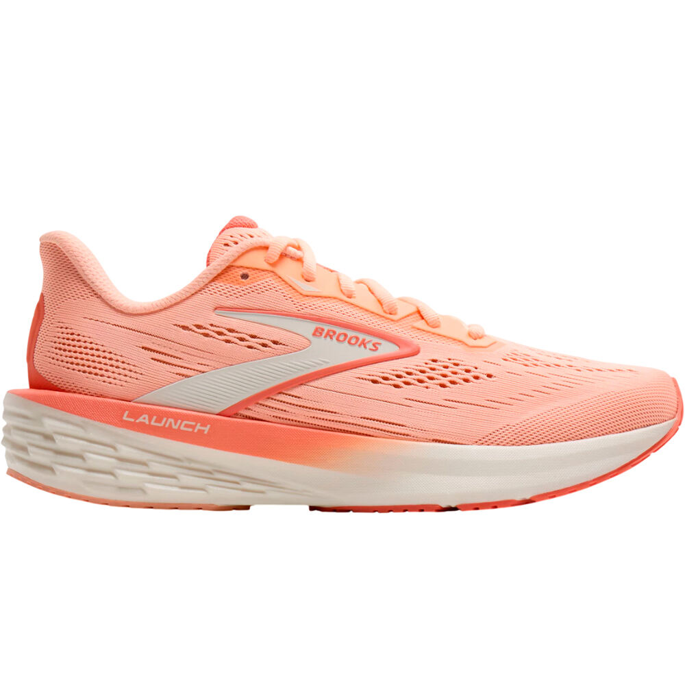 Brooks zapatilla running mujer Launch 12 lateral exterior