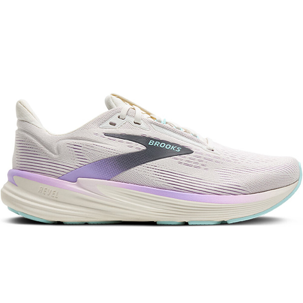 Brooks zapatilla running mujer Revel 8 lateral exterior