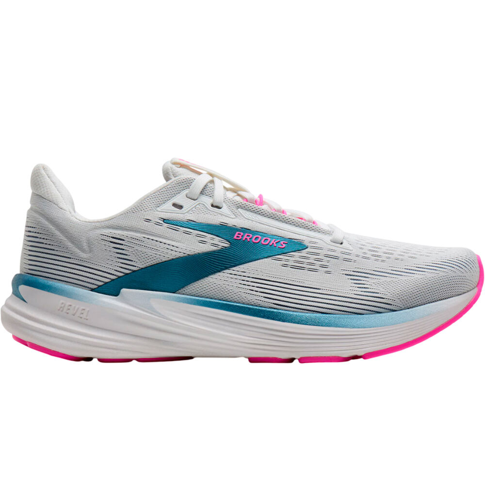 Brooks zapatilla running mujer Revel 8 lateral exterior