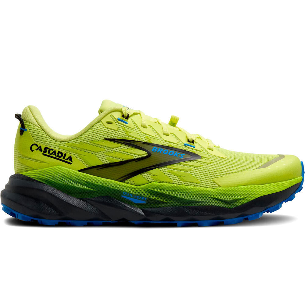 Brooks zapatillas trail hombre Cascadia 19 lateral exterior