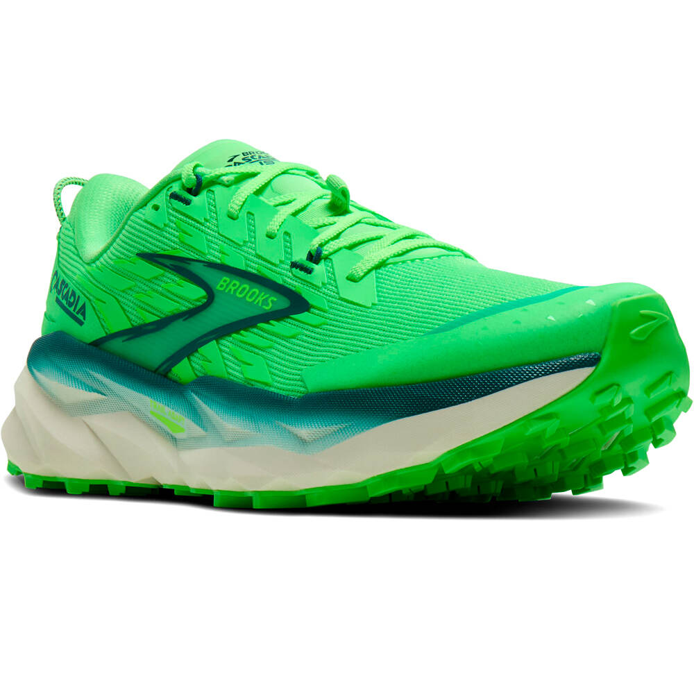 Brooks zapatillas trail hombre Cascadia 19 lateral interior