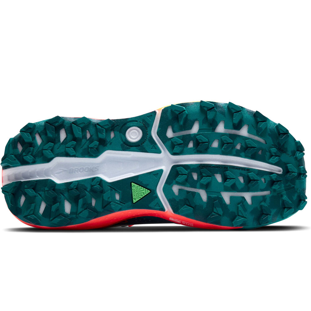 Brooks zapatillas trail mujer Caldera 8 vista superior