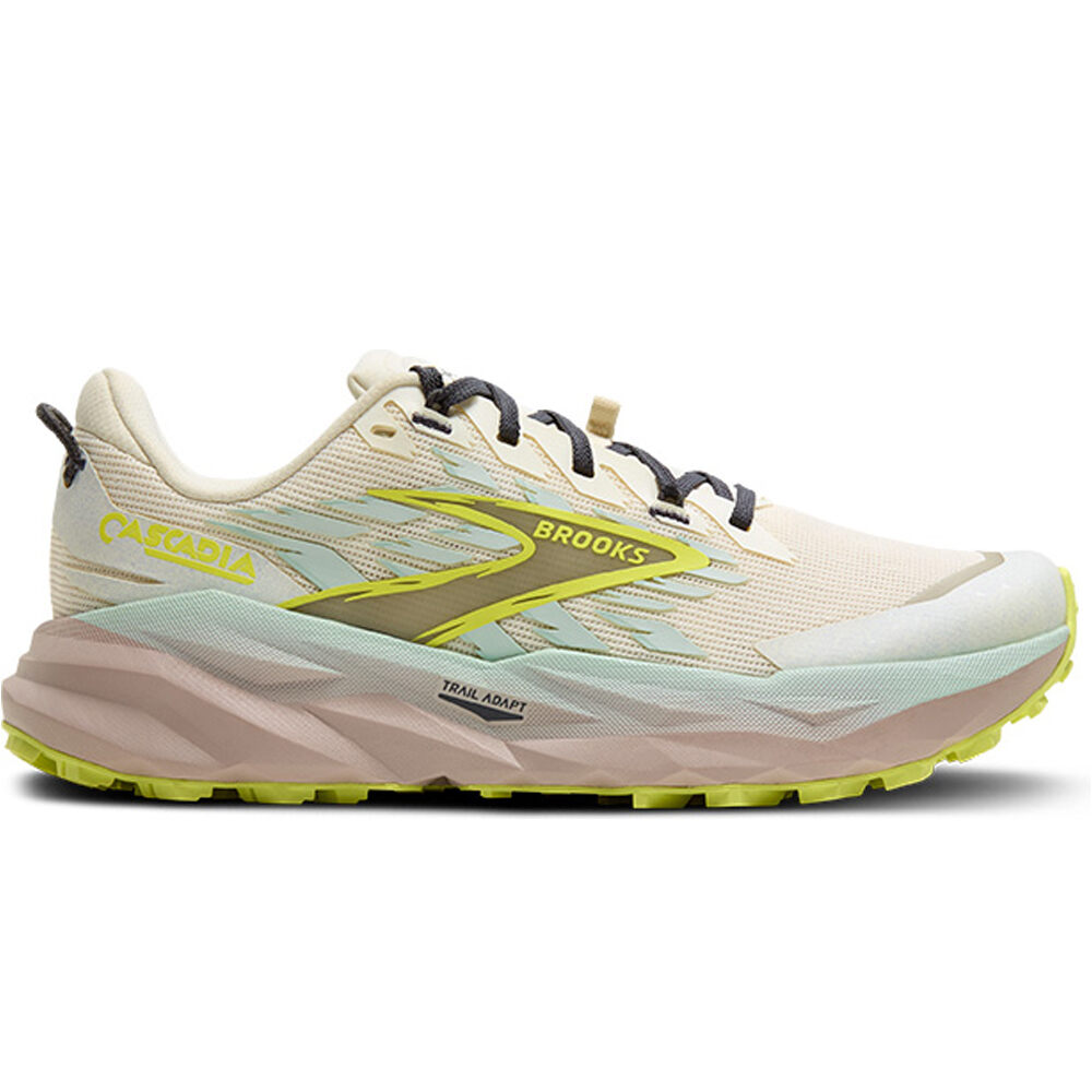 Brooks zapatillas trail mujer Cascadia 19 lateral exterior
