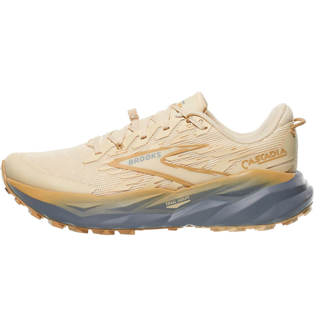 Brooks zapatillas trail mujer Cascadia 19 lateral exterior