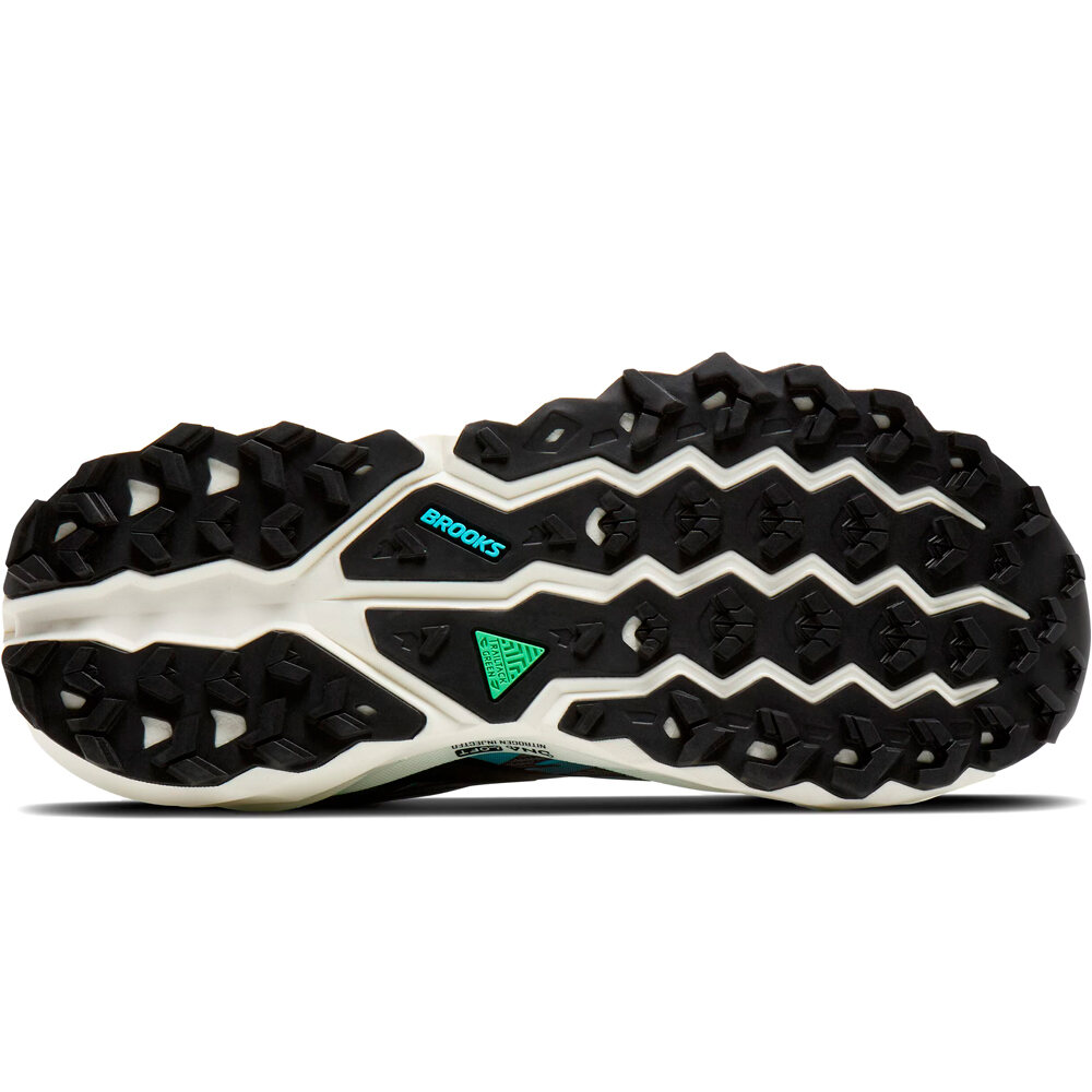 Brooks zapatillas trail mujer Cascadia 19 vista superior