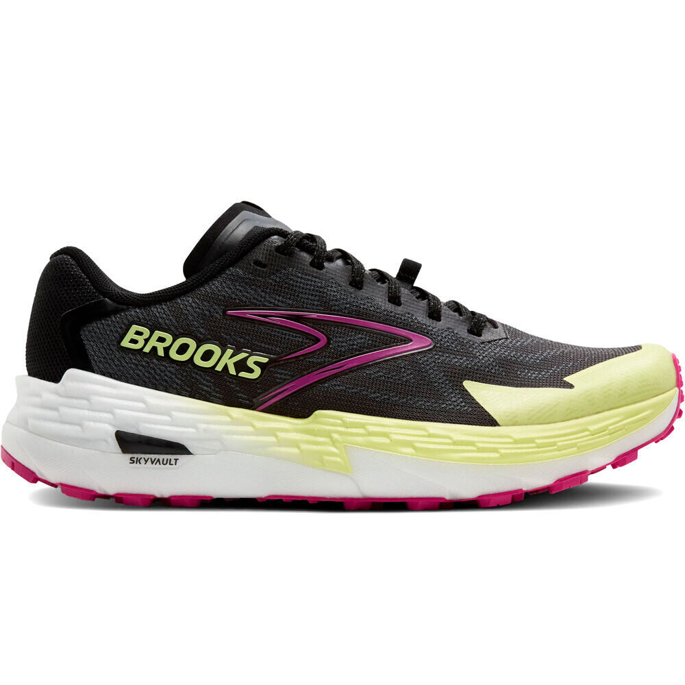 Brooks zapatillas trail mujer Catamount 4 lateral exterior