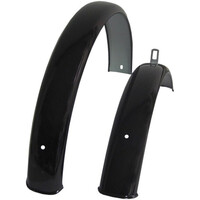 Buchel guardabarros bicicleta JUEGO GUARDABAR BUCHEL 28x1.75 54mmINOXI vista frontal