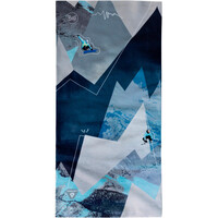 Buff tubular SYNTH BLUE vista trasera