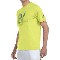 Bullpadel camiseta tenis manga corta hombre BEBAS vista detalle
