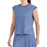 Bullpadel camiseta tenis manga corta mujer PINATAR vista detalle