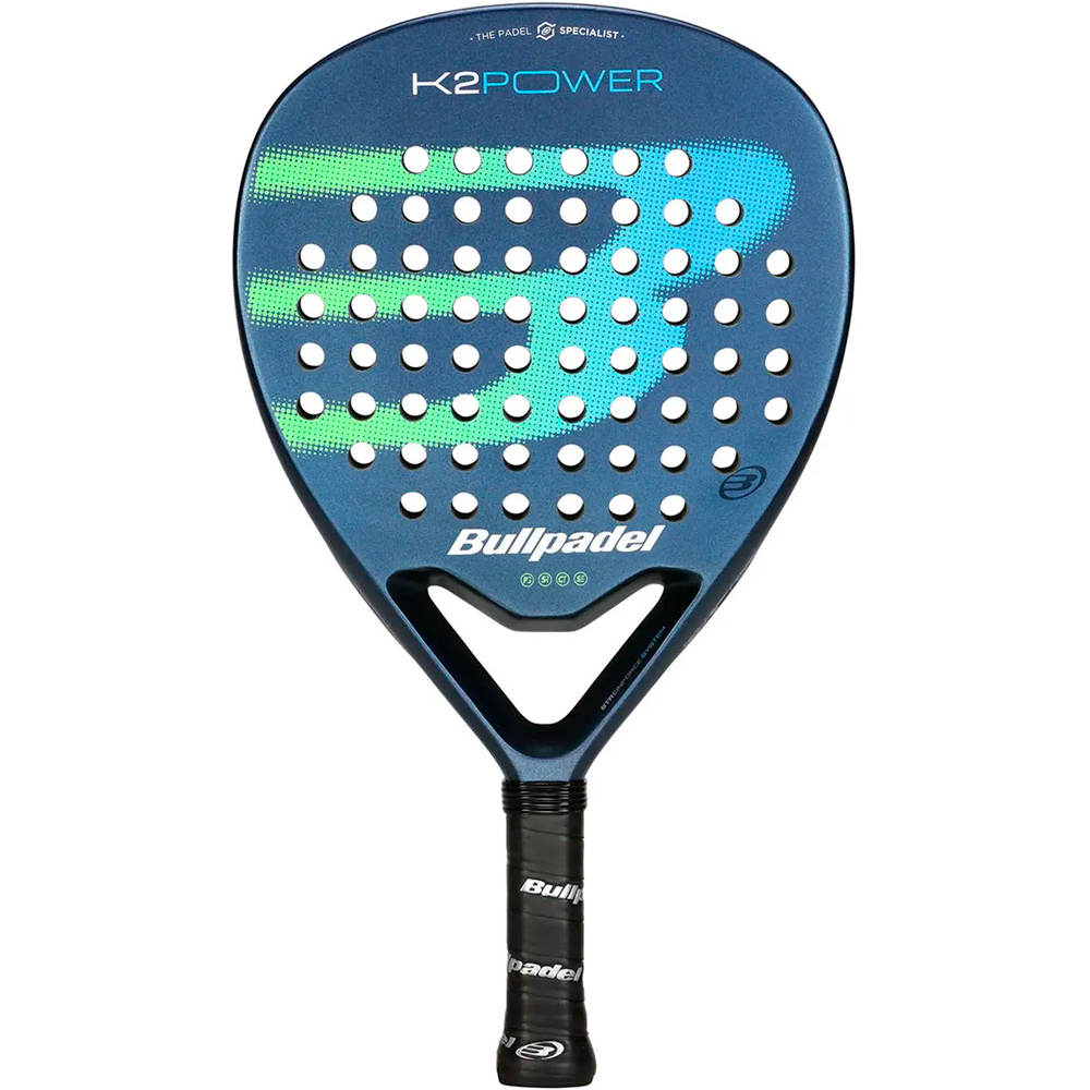 Bullpadel pala pádel adulto K2 POWER 25 vista frontal