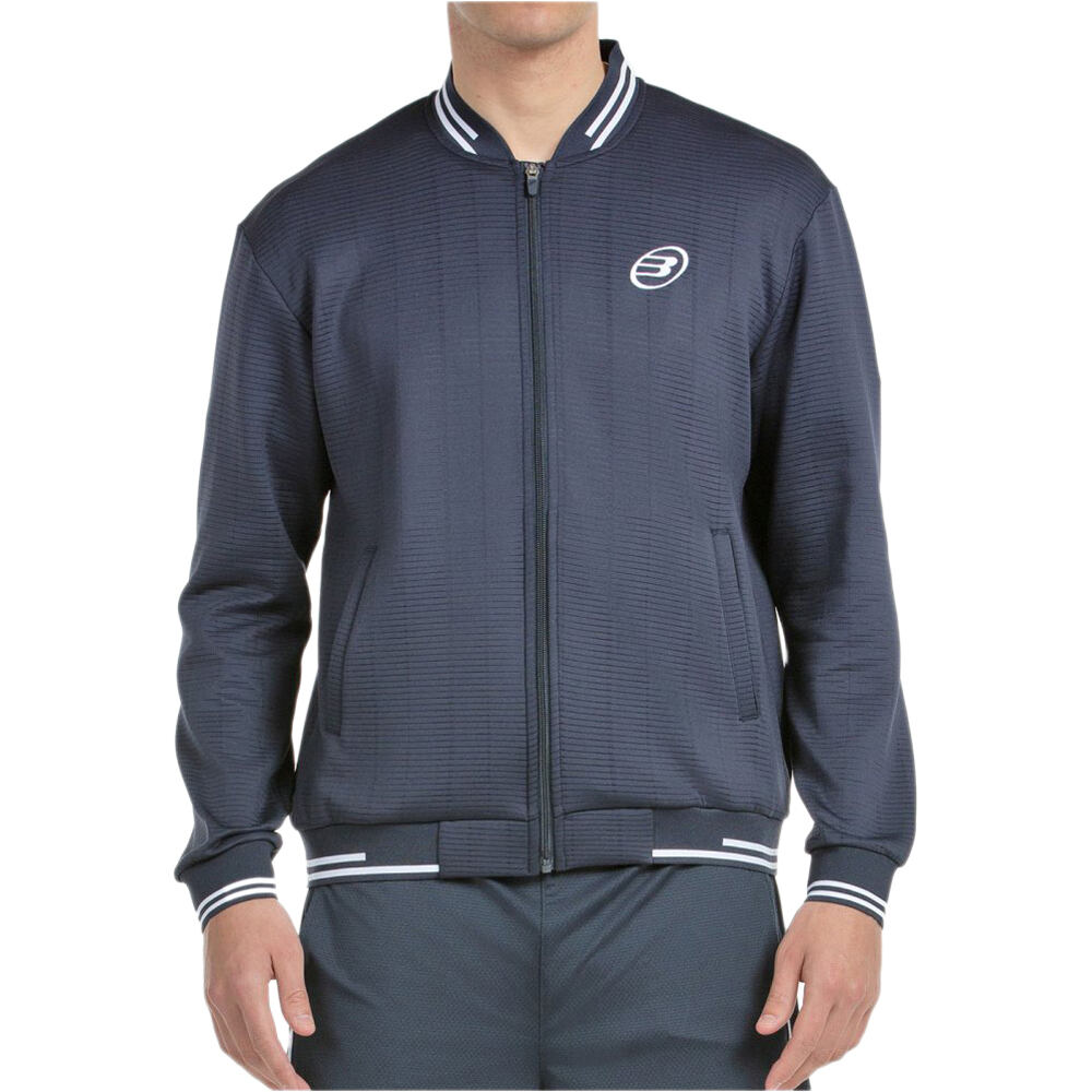 Bullpadel sudadera tenis hombre TROMBE vista frontal