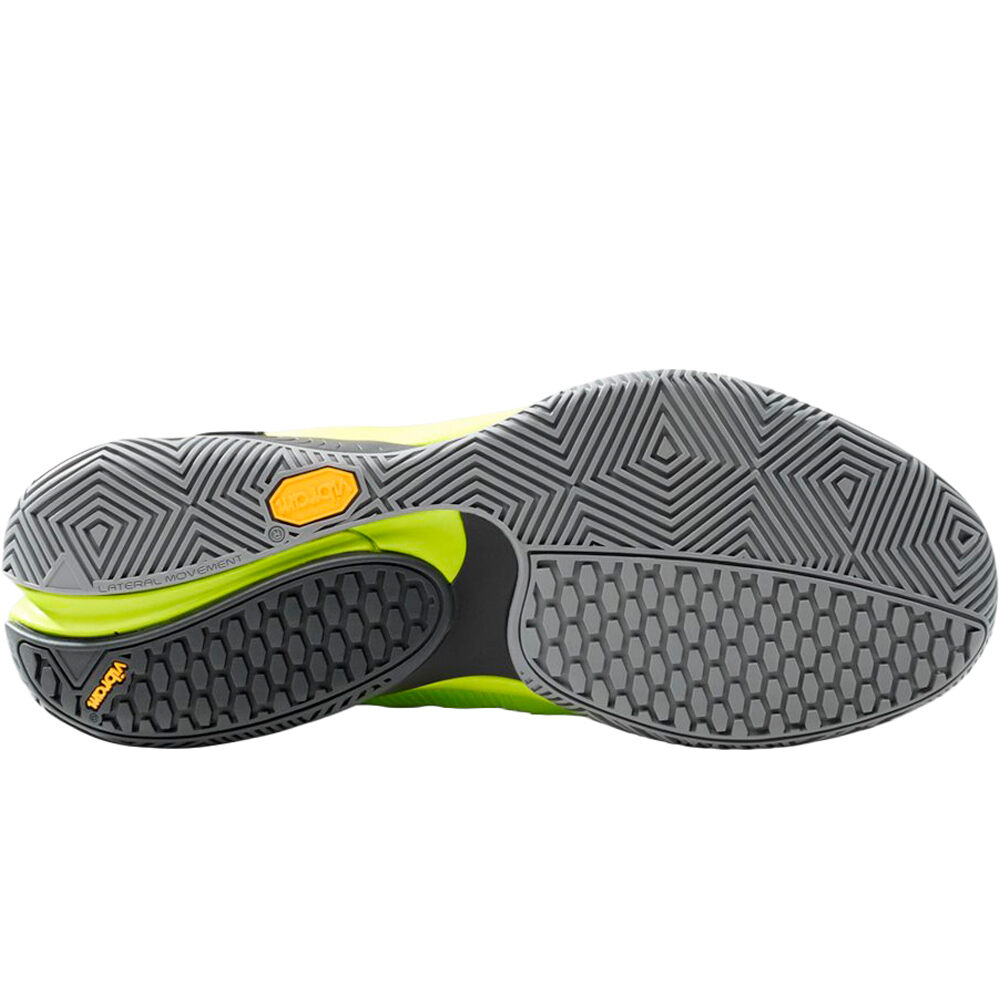 Bullpadel Zapatillas Padel Hombre HACK VIBRAM 26V puntera