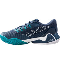 Bullpadel Zapatillas Padel Hombre HACK VIBRAM 26V vista trasera