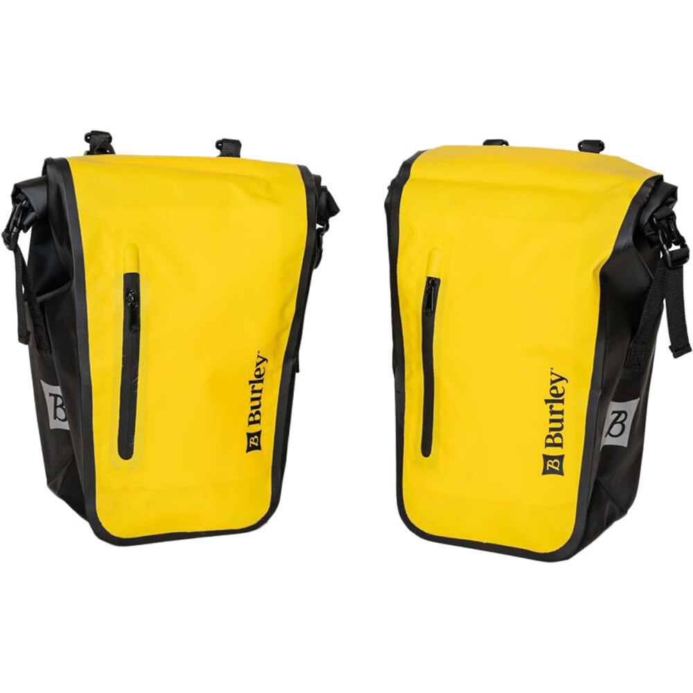 Burley alforjas bicicleta JGO.ALFORJAS 22L PARA REMOLQUE COHO XC vista frontal