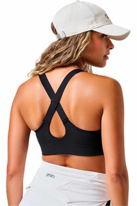 Casall Sujetador Yoga Impact Zip Sports Bra vista trasera
