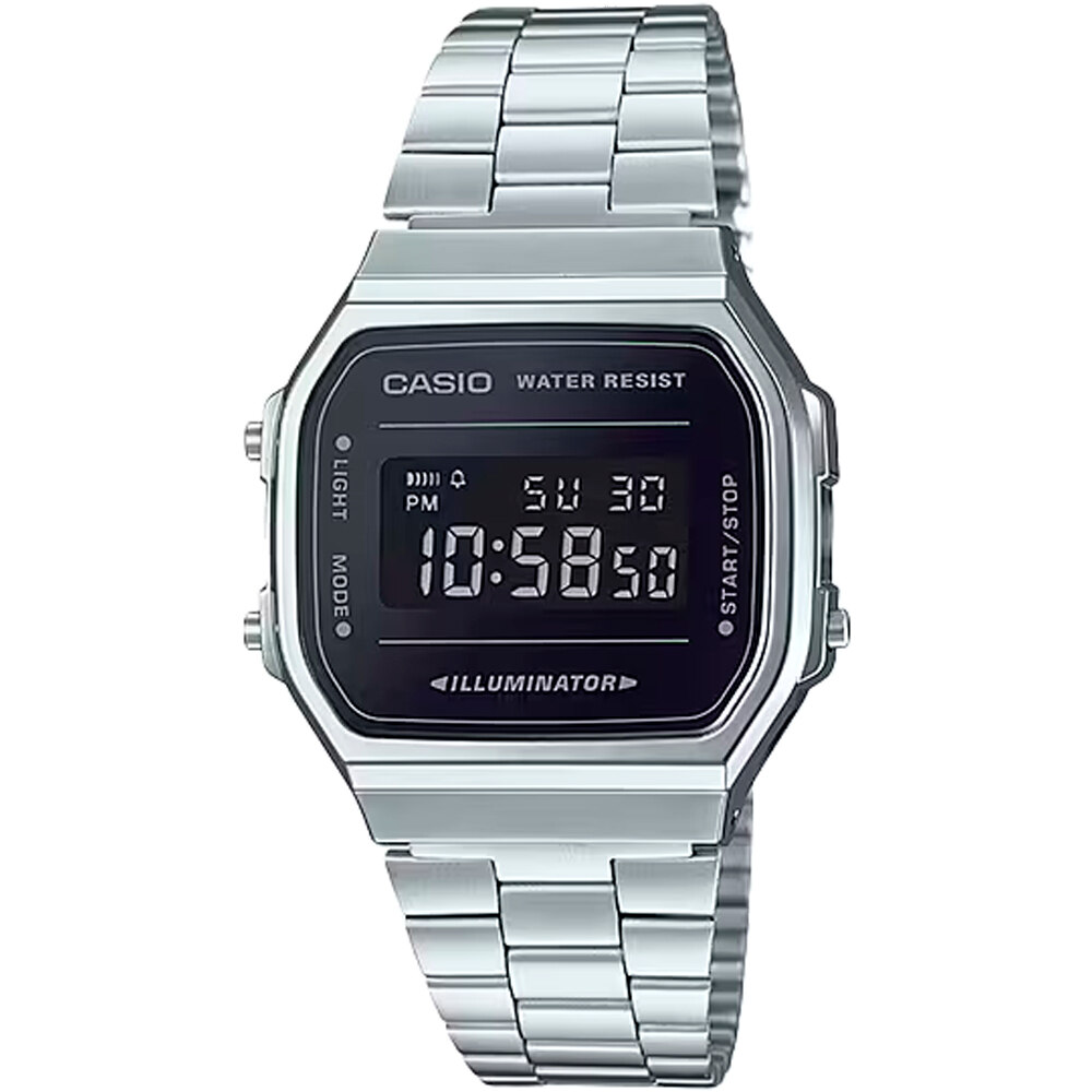 Casio reloj deportivo A168WEM-1EF vista frontal