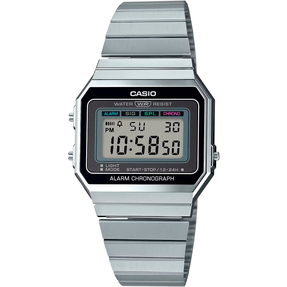 Casio reloj deportivo A700WE-1AEF vista frontal