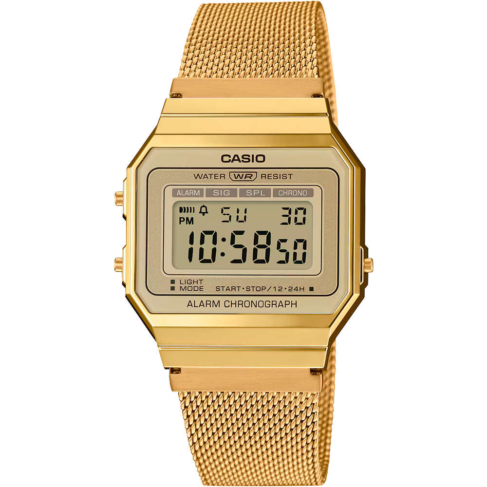 Casio reloj deportivo A700WEMG-9AEF vista frontal