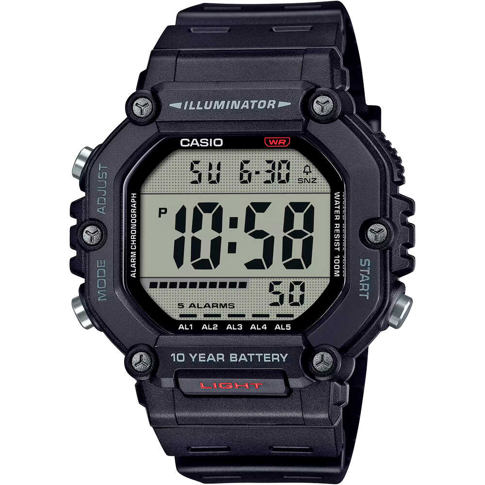 Casio reloj deportivo AE-1600H-1AVEF vista frontal