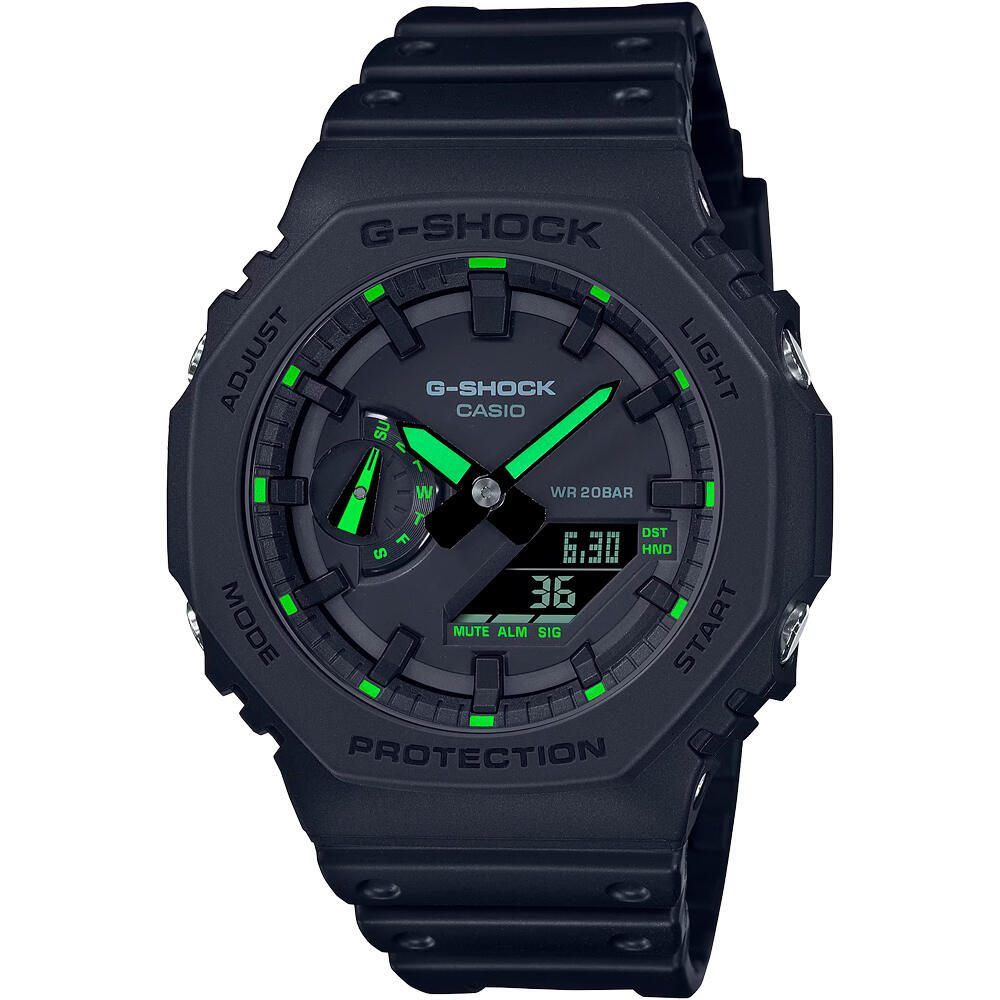 Casio reloj deportivo GA-2100-1A3ER vista frontal