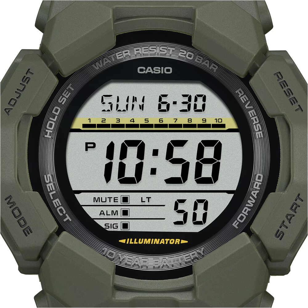 Casio reloj deportivo GD-010-3ER 05