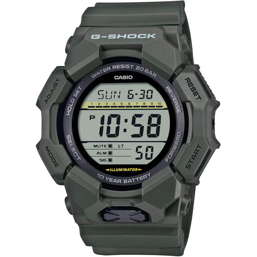 Casio reloj deportivo GD-010-3ER vista frontal