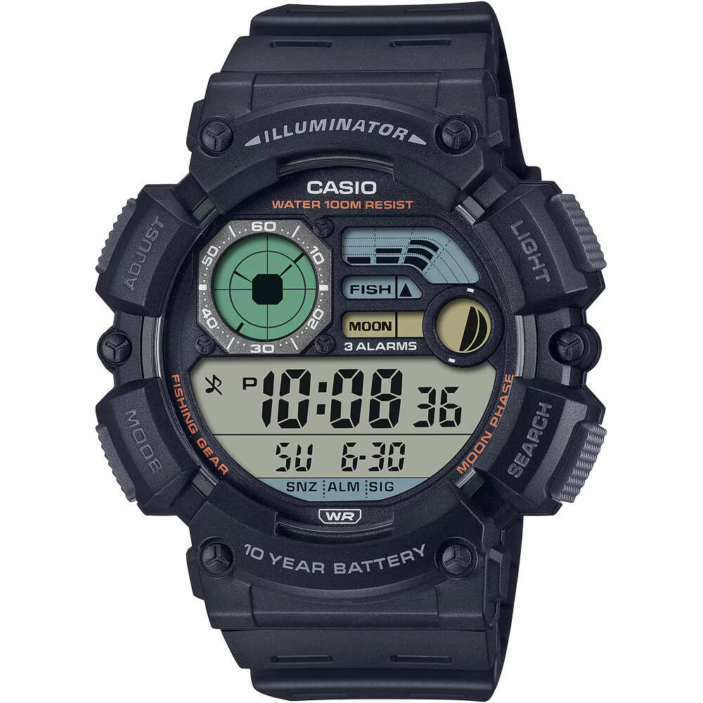 Casio reloj deportivo WS-1500H-1AVEF vista frontal