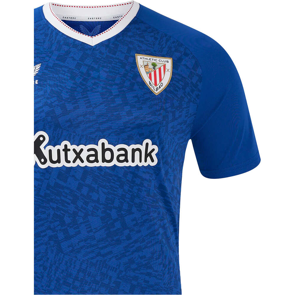 Castore camiseta de fútbol oficiales ATHL.BILBAO 25 AWAY SS SHIRT vista detalle