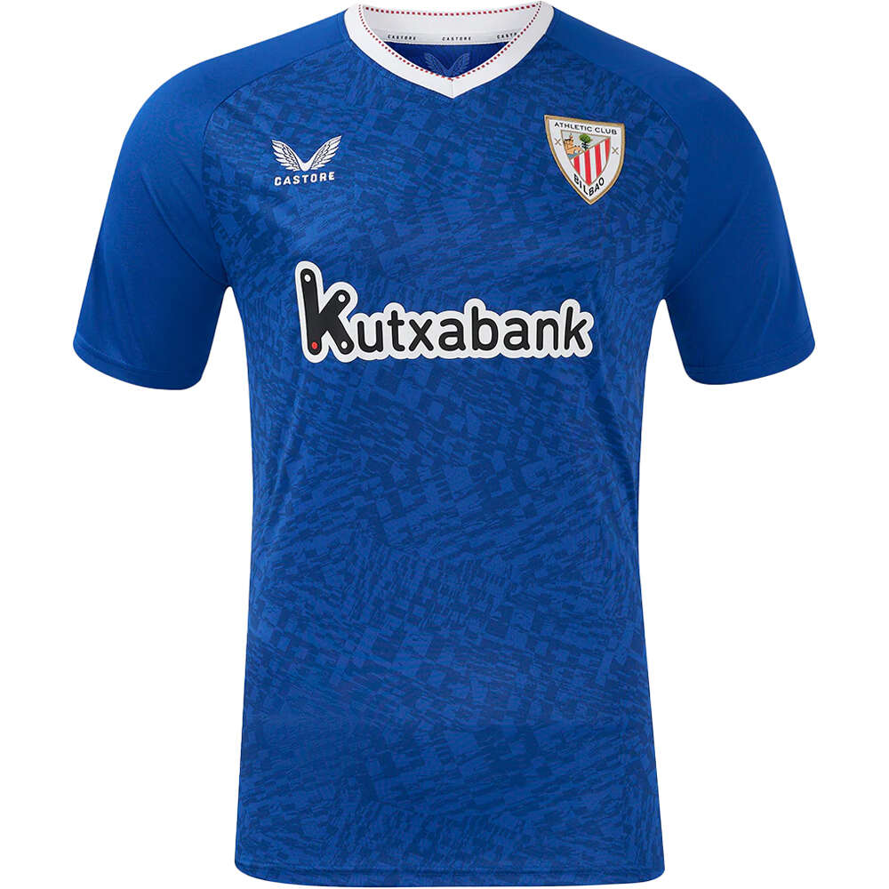 Castore camiseta de fútbol oficiales ATHL.BILBAO 25 AWAY SS SHIRT vista frontal