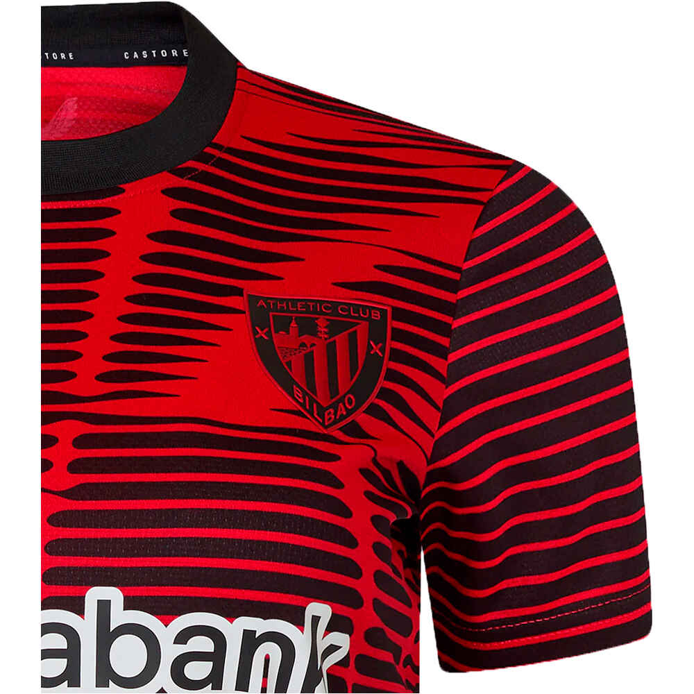 Castore camiseta de fútbol oficiales ATHL.BILBAO 26 4TH WMNS SS SHIRT 03