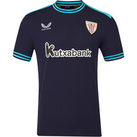 Castore camiseta de fútbol oficiales ATHL.BILBAO 26 AWAY SS SHIRT vista frontal