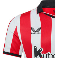 Castore camiseta de fútbol oficiales ATHL.BILBAO 26 HOME SS SHIRT vista detalle