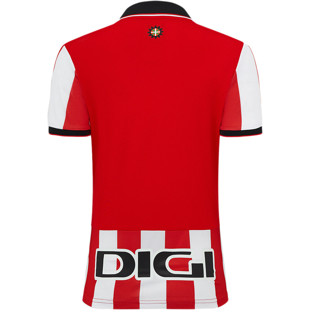 Castore camiseta de fútbol oficiales ATHL.BILBAO 26 HOME WMNS SS SHIRT vista trasera