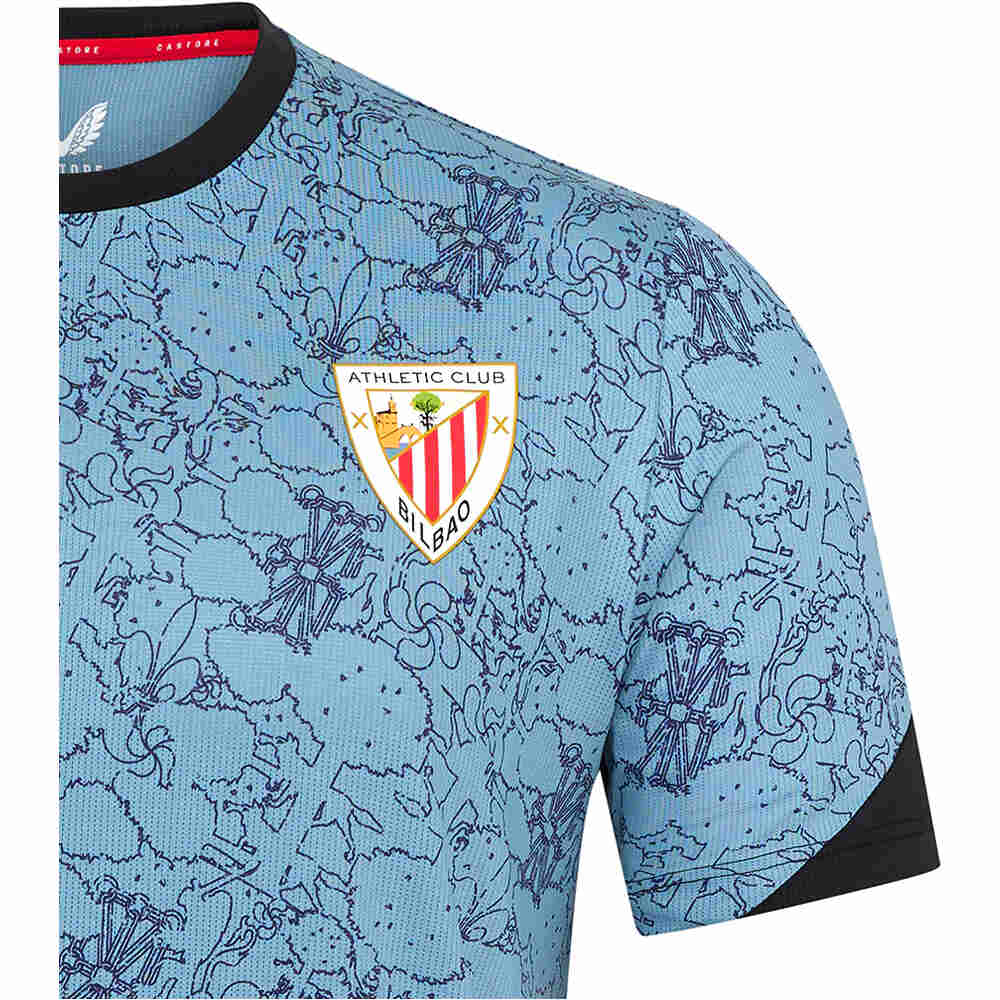 Castore camiseta de fútbol oficiales ATHL.BILBAO 26 MATCHDAY T-SHIRT 03