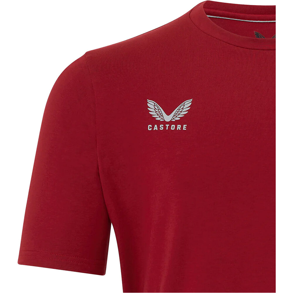 Castore camiseta de fútbol oficiales ATHL.BILBAO 26 TRAVEL SHORT SLEEVE  TEE vista detalle