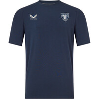 Castore camiseta de fútbol oficiales ATHL.BILBAO 26 TRAVEL SHORT SLEEVE TEE vista frontal