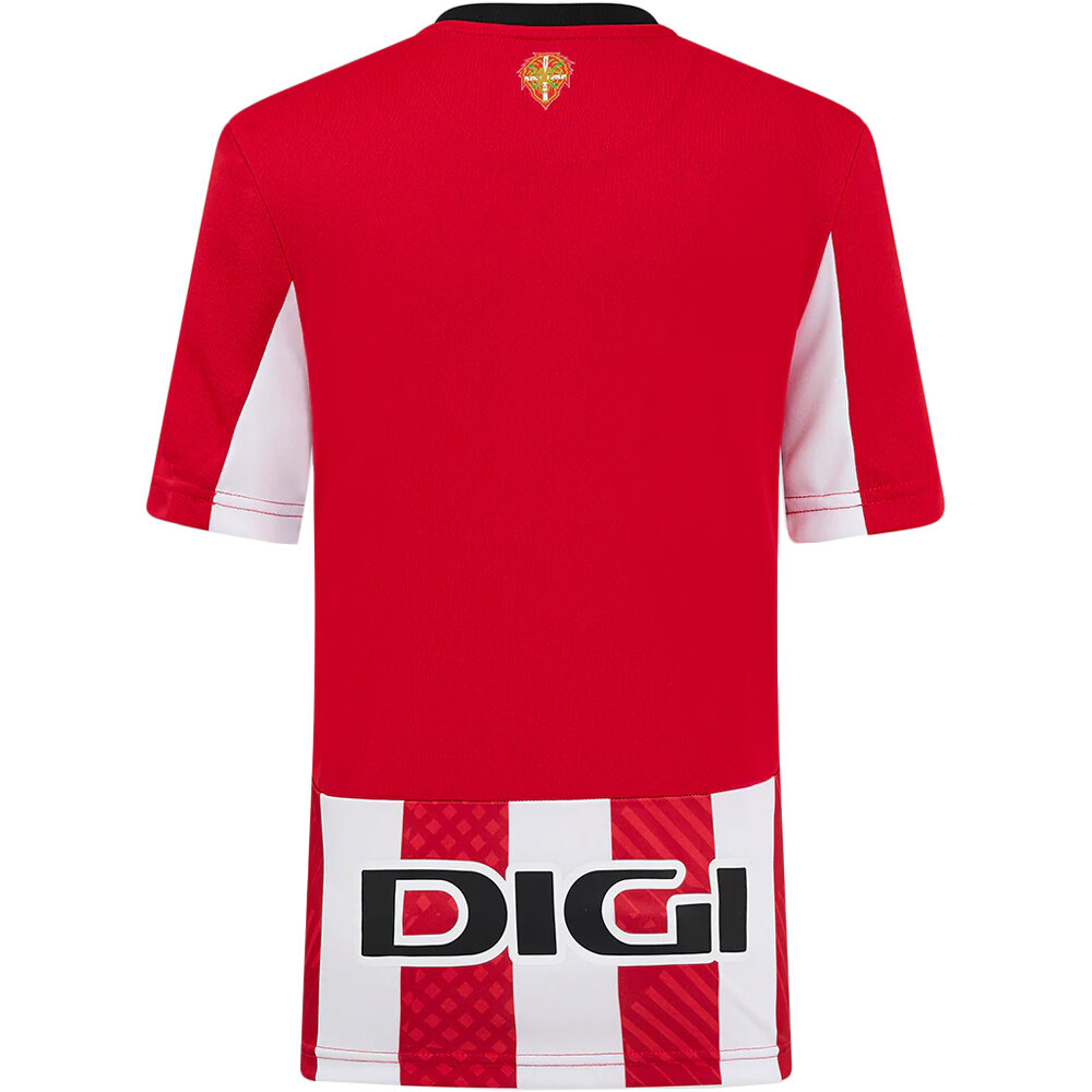 Castore camiseta de fútbol oficiales niño ATHL.BILBAO 25 HOME INF SS SHIRT vista trasera